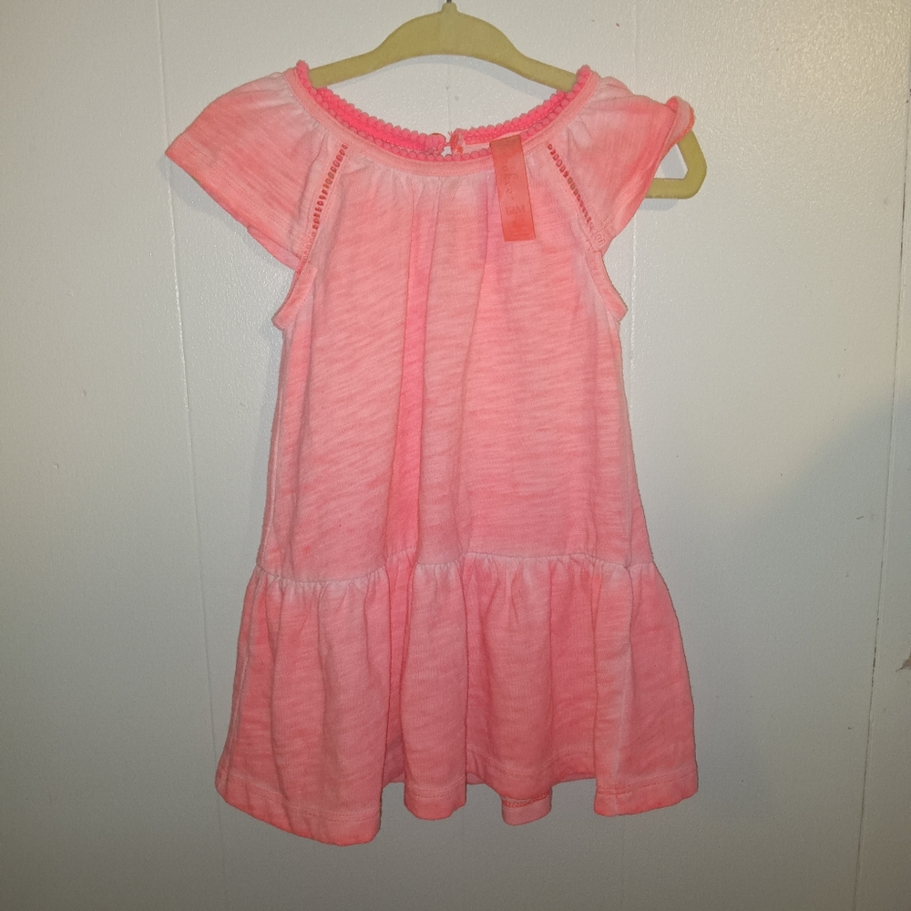 EUC Girls Cherokee Peach Summer Dress 12M